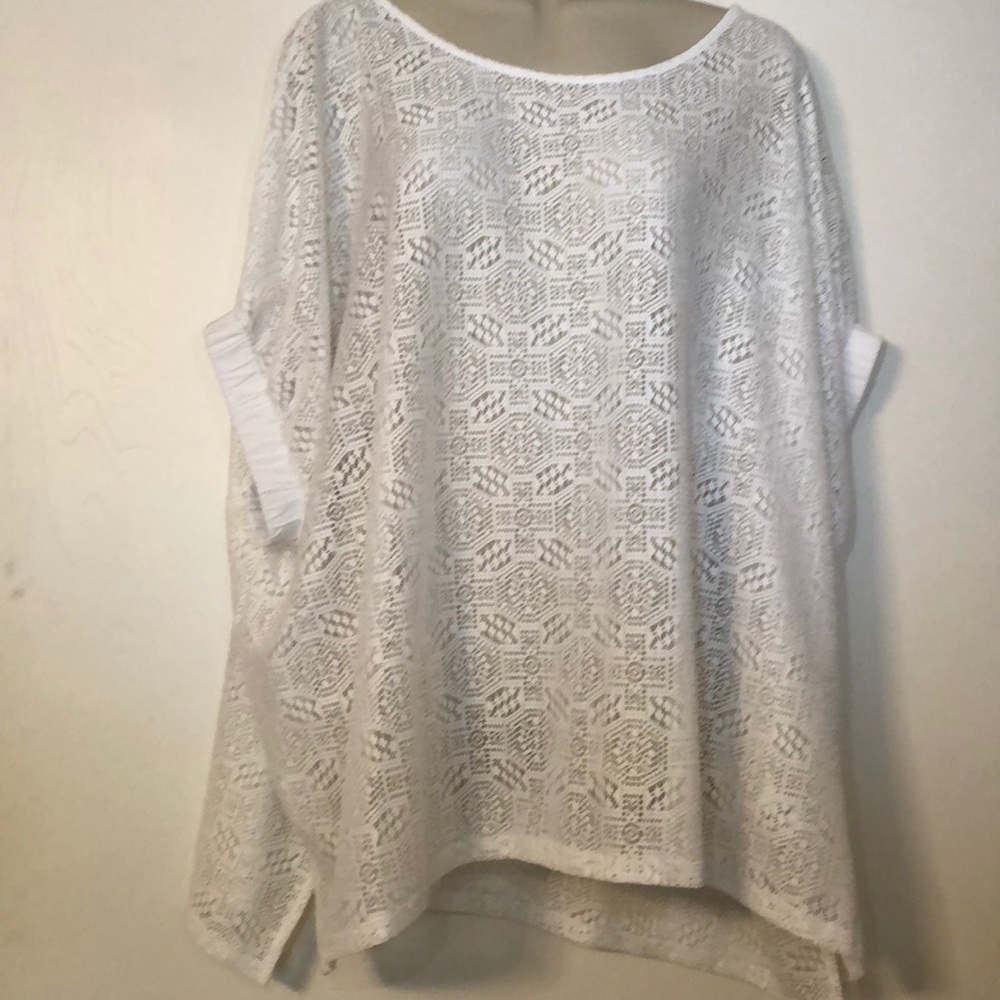 Oversize Crochet Shirt